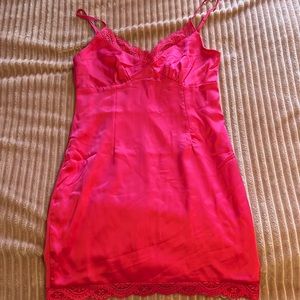 Princess Polly pink mini dress